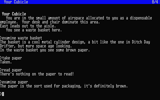 Coffee Quest II - A Day at the Office atari screenshot